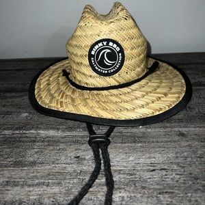 BinkyBro straw hat. Sun hat/ Barney patrol